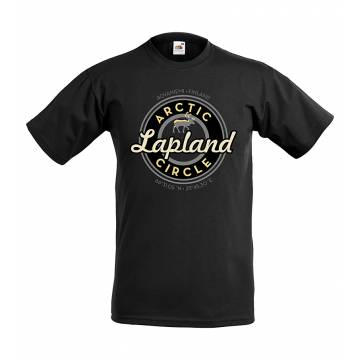 Black Arctic Circle Kids´ T-shirt Black Arctic Circle Kids´ T-shirt