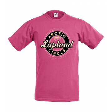 Fuchsia Arctic Circle Kids´ T-shirt Fuchsia Arctic Circle Kids´ T-shirt