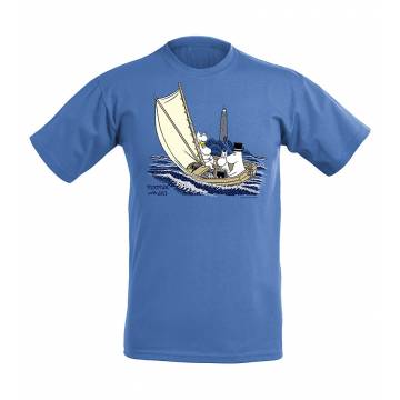 Meleerattu retro royal Muumit merellä, OurSea Lasten T-paita