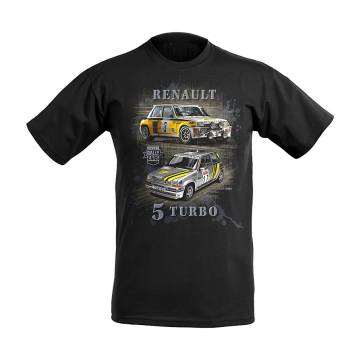 Renault GT & R5 Turbo lasten t-paita