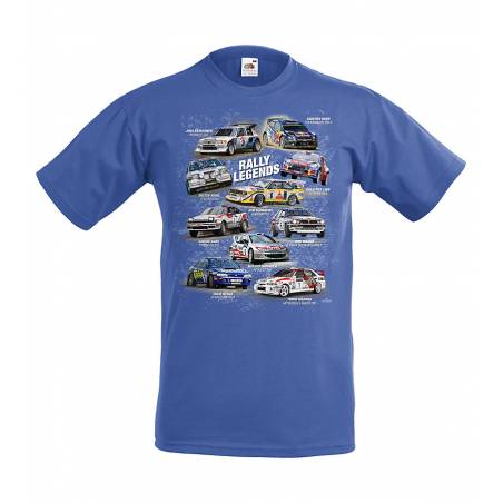 Royal sininen DC Rally Legends Lasten T-paita