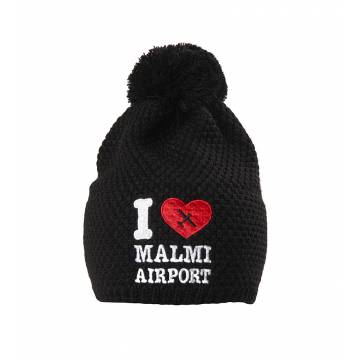 Black I Love Malmi Airport Pipo