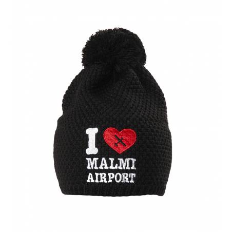 Black I Love Malmi Airport Pipo