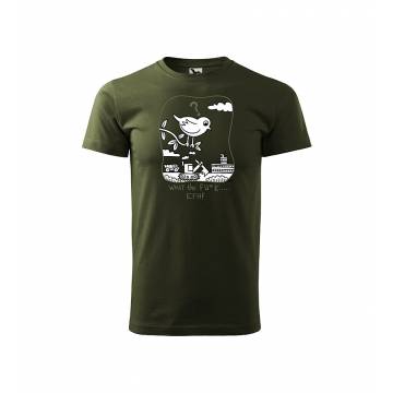 Military Green EFHF - What the Fuck T-shirt