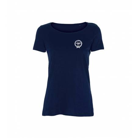 Navy Blue Ilmailuliitto Slim T-paita, luomupuuvillaa