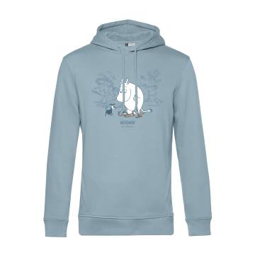 Moomintroll is skiing Hooded Sweat Moomintroll is skiing Hooded Sweat