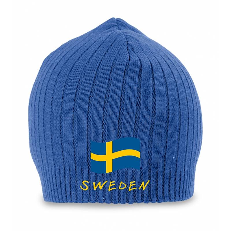 Royal Blue Sweden  beanie