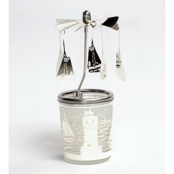 All colors Carousel Lighthouse&Ship, Silver