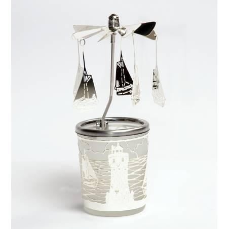 All colors Carousel Lighthouse&Ship, Silver