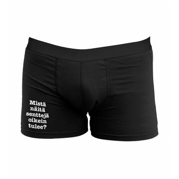 Black Mistä näitä senttejä... Boxer shorts