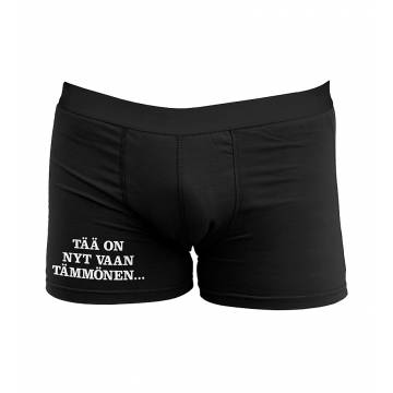 Black Tää nyt on vaan... Boxer shorts