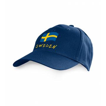Navy Blue Sweden Cap