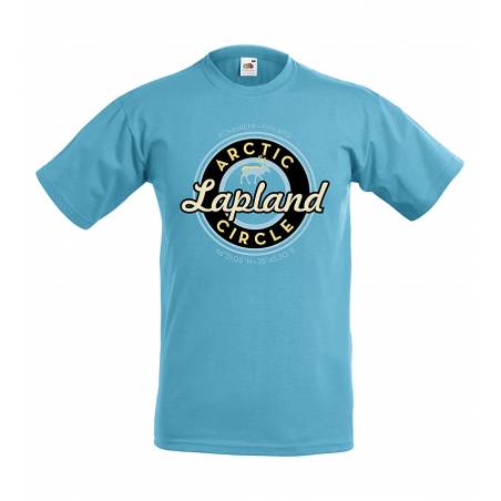 Azure Blue Arctic Circle T-shirt