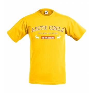 Yellow Arctic Circle T-shirt