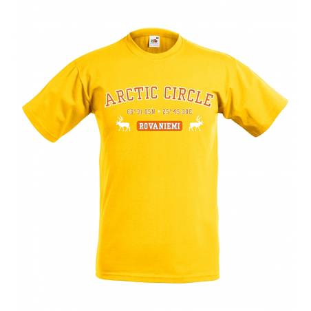 Yellow Arctic Circle T-shirt