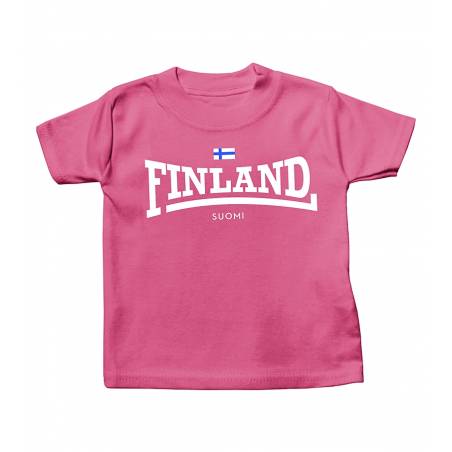 Fuksia Finland "Lonsdale" Vauvapaita