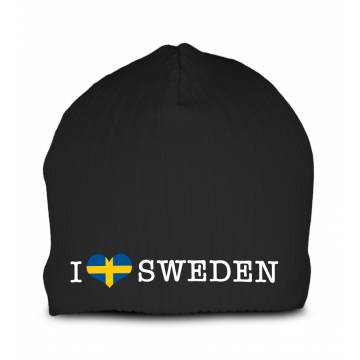 Musta I Love Sweden Pipo