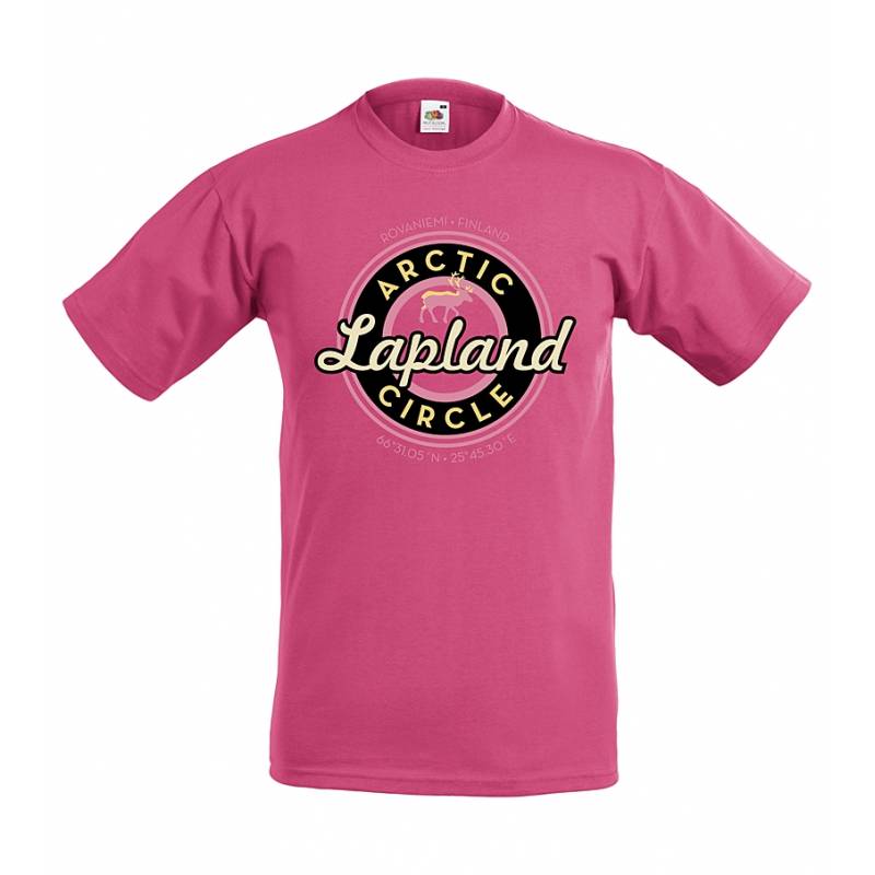 Azure Blue Arctic Circle Kids´ T-shirt Azure Blue Arctic Circle Kids´ T-shirt