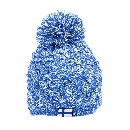 Royal Blue Patriot Winter Hat Finland