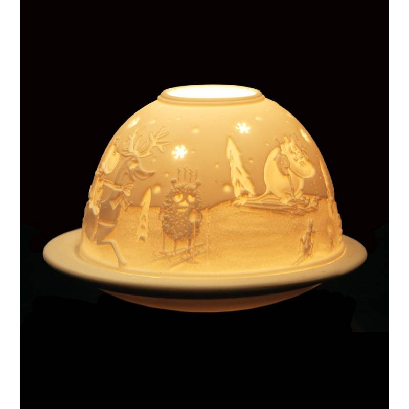 All colors Moomins and winter tealight 474