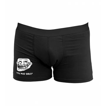 Black DC Mad Bro Boxer shorts