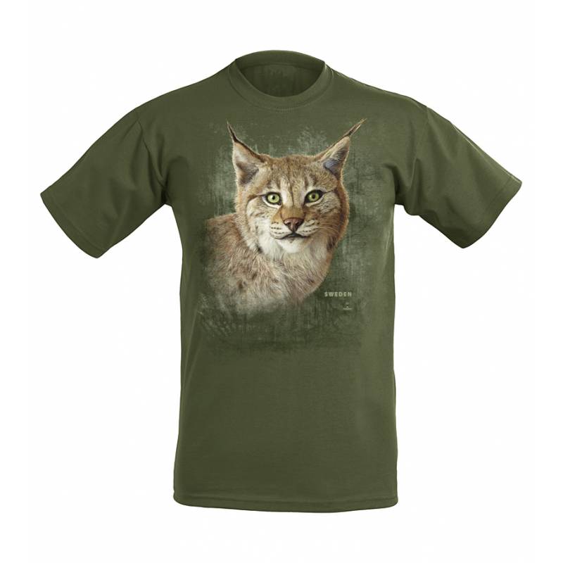 Forest Green DC Lynx head SwedenT-shirt