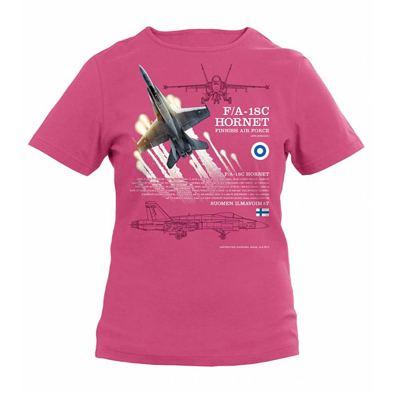 Royal Blue F/A-18 Hornet Kids T-shirt