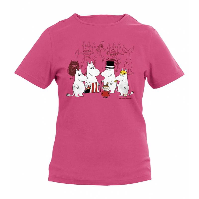 Kelly Green The Moominvalley residents Kids T-shirt