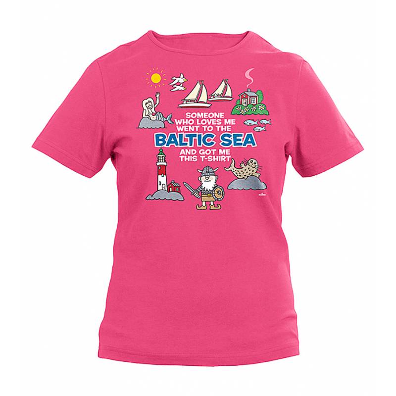 Fuchsia Someone who loves...Baltic Sea T-shirt