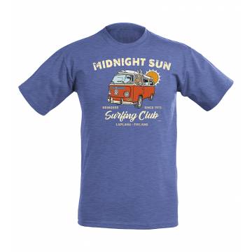 Retro Royal Heaher Midnight Sun Surfing Club Kids T-shirt