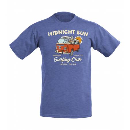 Meleerattu retro royal DC Midnight Sun Surfing Club Lasten T-paita