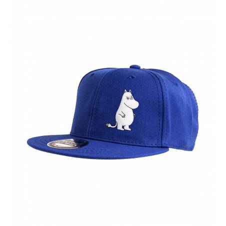 Royal Blue Moomin Kids Snapback Cap