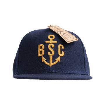Navy Vintage Heather BSC Snapback Cap