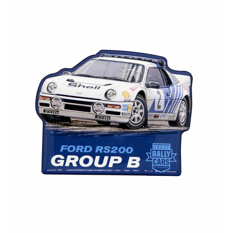 Colored Ford RS 200 Epoxymagnet