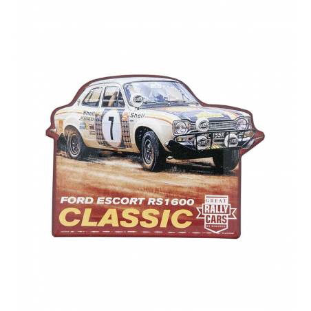 Colored Ford Escort RS 1600 Epoxymagnet