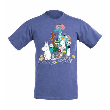 Retro Royal Heaher DC Moomins and the horse Kids T-shirt