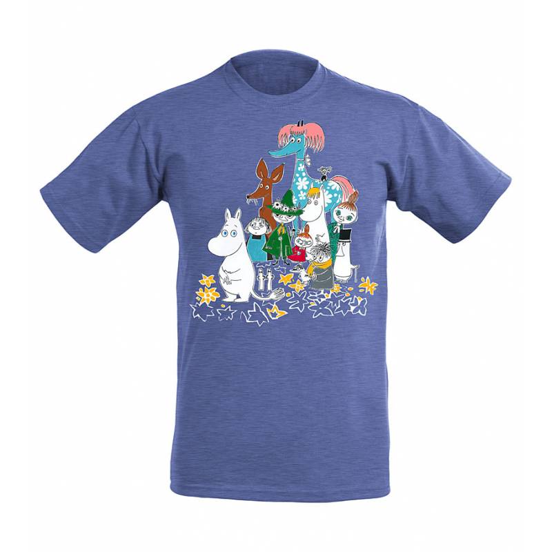 Fuchsia DC Moomins and the horse Kids T-shirt