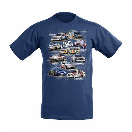 Navy Blue DC Rally Legends Kids T-shirt