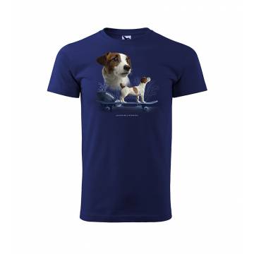 Midnight Blue DC Jack Russell Terrier T-shirt