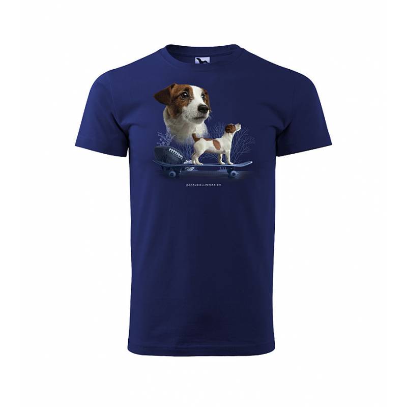 Fuchsia DC Jack Russell Terrier T-shirt