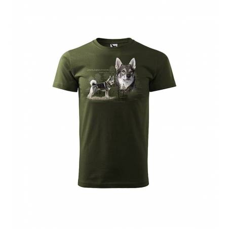 Metsän vihreä DC Jämtlanninpystykorva T-paita