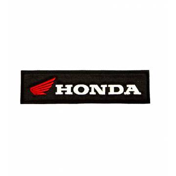 Musta Honda Kangasmerkki 120x30 mm