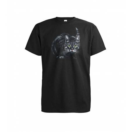 Musta DC Kissa T-paita
