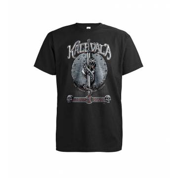 Black DC Kalevala Snake T-shirt