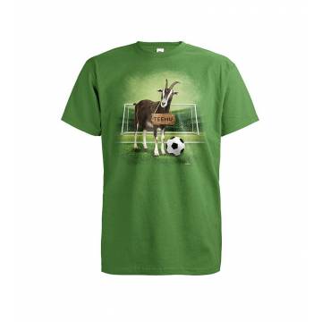 Kirkas vihreä DC Futis Pukki T-paita