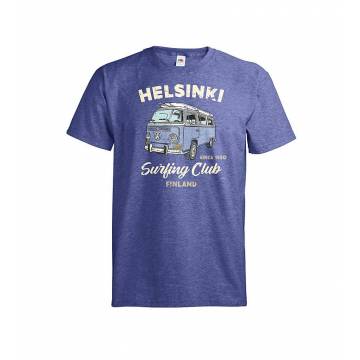 Retro Royal Heaher DC Helsinki Surfing ClubT-shirt