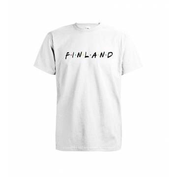 Valkoinen DC Finland Friends T-paita