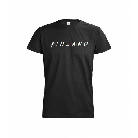Black DC Finland Friends T-shirt