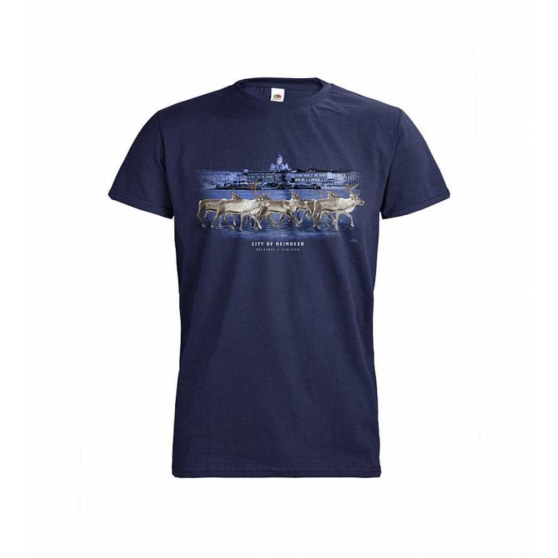 Deep Navy DC H:ki City of Reindeer T-shirt
