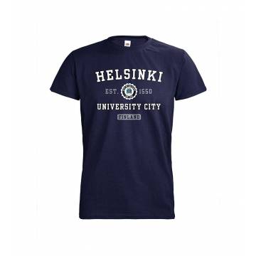 Deep Navy Helsinki university city T-shirt